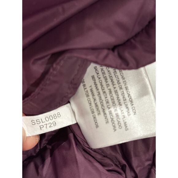 (XS) $170 Lolë La Emeline Jacket Maroon Down Puffer - Picture 11 of 11